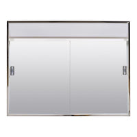 Zenna Home 18.25 in. H X 23.5 in. W X 5-1/2 in. D Rectangle Medicine Cabinet