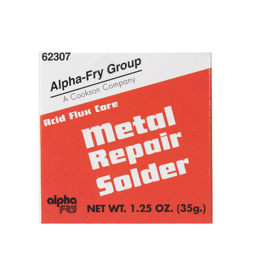 Alpha Fry 1.25 oz. Repair Solder Tin/Lead 1 pc. (Pack of 10)