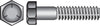 Hillman 7/16 in. D X 2 in. L Heat Treated Zinc Steel Hex Head Cap Screw 50 pk