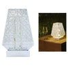 Alpine LED Metal Lantern White