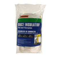 Frost King 12 in. X 15 ft. L Fiberglass/Foil Duct Insulation - Open Box