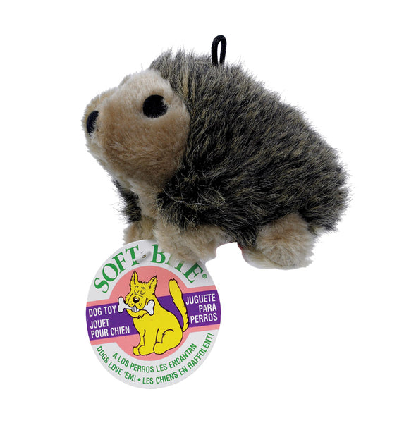 Aspen Pet Multicolored Plush Hedgehog Dog Toy Medium 1 pk - Deal of The Week