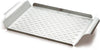 Weber Deluxe Large Grilling Pan Stainless Steel  For Vegetables & Small Foods Durable BBQ Accessory