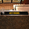 West Virginia University Bar Mat - 3.25in. x 24in.