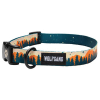 Wolfgang Multicolored OverLand Polyester Dog Adjustable Collar Large