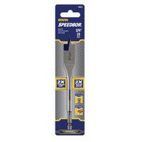 Irwin Speedbor 3/4 in. X 6 in. L Carbon Steel Wood Boring Bit Hex Shank 1 pc