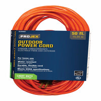 Projex Indoor or Outdoor 50 ft. L Orange Extension Cord 16/2 SJTW