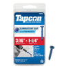 Tapcon 1-1/4 in. L Star Flat Head Concrete Screws 25 pk