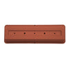 Bloem Dura Cotta 5.75 in. H X 24 in. W X 7.5 in. D Plastic Window Box Terra Cotta