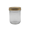 Anchor Hocking Wide Mouth Canning Jar 16 oz 12 pk - Open Box