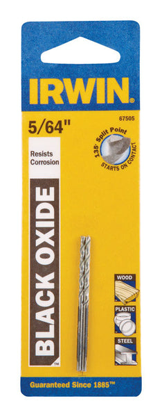 IRWIN 5/64 in. X 2 in. L High Speed Steel Drill Bit Set Straight Shank 2 pc