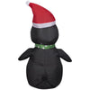 Gemmy Christmas Inflatable Penguin with Santa Hat 42 in. Inflatable (Pack of 6)