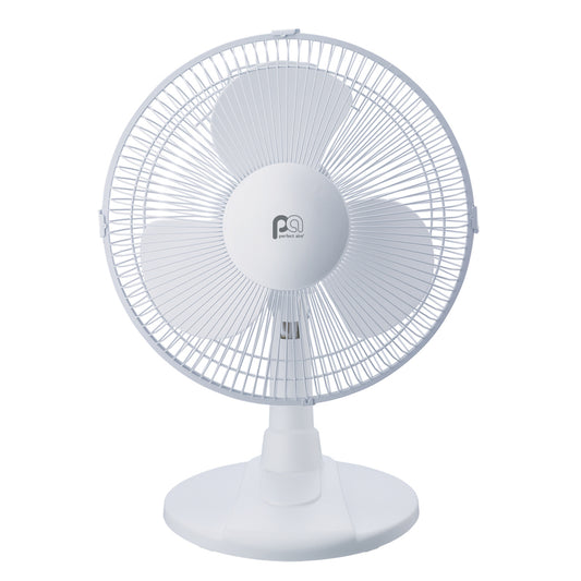 Perfect Aire 18.5 in. H X 12 in. D 3 speed Oscillating Table Fan