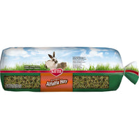 Kaytee Alfalfa Mini Bale Sun-Cured High Fiber Small Animal Treat Feed Supplement 24 oz