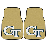 Georgia Tech Carpet Car Mat Set - 2 Pieces