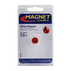 Magnet Source .375 Dia. in. L X .5 in. W Red Work Holding Magnet 1.5 lb. pull 1 pc