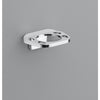 OakBrook Chrome Die Cast Zinc Toothbrush/Tumbler Holder