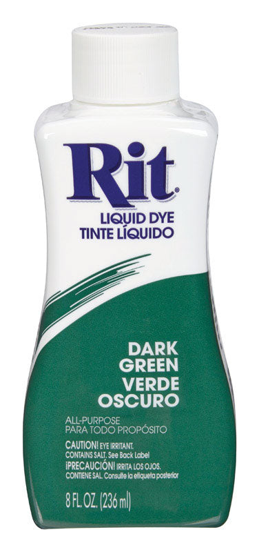 Rit 8 oz. Dark Green For Fabric Dye (Pack of 3)