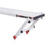 Lift Ladders Aluminum Silver Work Platform 1 pk