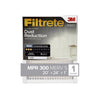 Filtrete 20 in. W X 24 in. H X 1 in. 300 MPR Pleated Filter Dust (Pack of 4)
