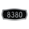 Hillman Distinctions Die-Cast Zinc Heritage Address Plate (Pack of 3)