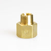 1/2 in. FPT X 3/8 in. D MPT Brass Reducing Coupling (Pack of 5)
