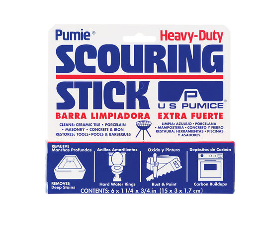 US Pumice Heavy Duty Scouring Stick 6 in. L 1 pk