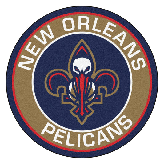 NBA - New Orleans Pelicans Roundel Rug - 27in. Diameter