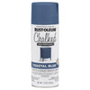 Rustoleum 302598 12 Oz Coastal Blue Chalked Ultra Matte Spray Paint (Pack of 6) - Deal of The Week