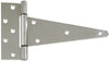 National Hardware 10 in. L Stainless Steel Stainless Steel Heavy Duty T Hinge 1 pk