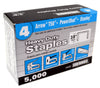 Surebonder 7/16 in. W X 3/8 in. L 18 Ga. Narrow Crown Heavy Duty Staples 5000 pk