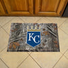 MLB - Kansas City Royals Camo Camo Rubber Scraper Door Mat
