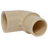 Charlotte Pipe Schedule 40 3/4 in. Spigot  x 3/4 in. Dia. Socket CPVC 90 Degree Street Elbow (Pack of 25)