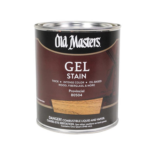 Old Masters Semi-Transparent Provincial Oil-Based Alkyd Gel Stain 1 qt
