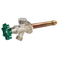 Prier 1/2 in. MPT X 1/2 in. Sweat Anti-Siphon Brass Freezeless Wall Hydrant - Open Box