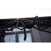 Celebrations Orange/Purple 496 ct 16 ft. LED Prelit Web Hanging Decor