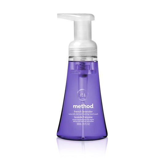 Method French Lavender Scent Foam Hand Soap 10 oz. (Pack of 6)