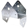 Simpson Strong-Tie 18 ga. Galvanized Steel Half Base 2.5 H x 5.5 W in.