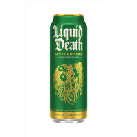 Liquid Death Severed Lime Sparkling Natural Mineral Water 19.2 oz 1 pk (Pack of 24)