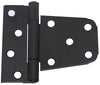 National Hardware 3.5 in. L Black Steel Extra Heavy Gate Hinge 2 pk