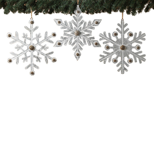 Gerson Snowflake Indoor Christmas Decor (Pack of 6)