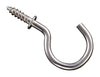 National Hardware Nickel Plated Silver Steel Cup Hook 13 lb 30 pk