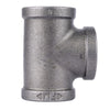 BK Products 3/4 in. FPT x 3/4 in. Dia. FPT Black Malleable Iron Tee (Pack of 5)