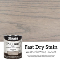 Old Masters Semi-Transparent Weathered Wood Oil-Based Alkyd Fast Dry Wood Stain 1 qt
