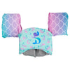 SwimWays Blue/Purple Fabric/Mesh Sea Squirts Swim Trainer Life Jacket