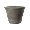 Duo Planter, Round, Grafite Clay, 8-In. (Pack of 10)