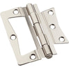 National Hardware 3-1/2 in. L Satin Nickel Door Hinge (Pack of 5)