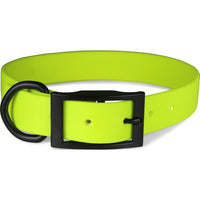 Zeta Biothane Dog Collar W/ Blk Hardware