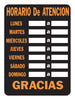 Hy-Ko Spanish Black Informational Sign 12 in. H x 9 in. W (Pack of 10)