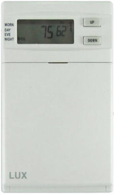 LUX Heating Push Buttons Programmable Thermostat